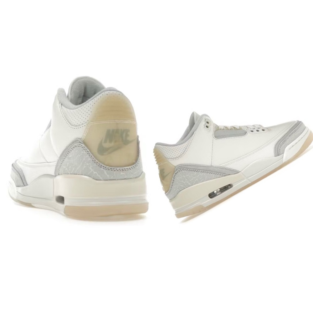 Jordan 3 Retro | Color: Ivory | Size: M 9.5 / W 11 | Excellent Condition